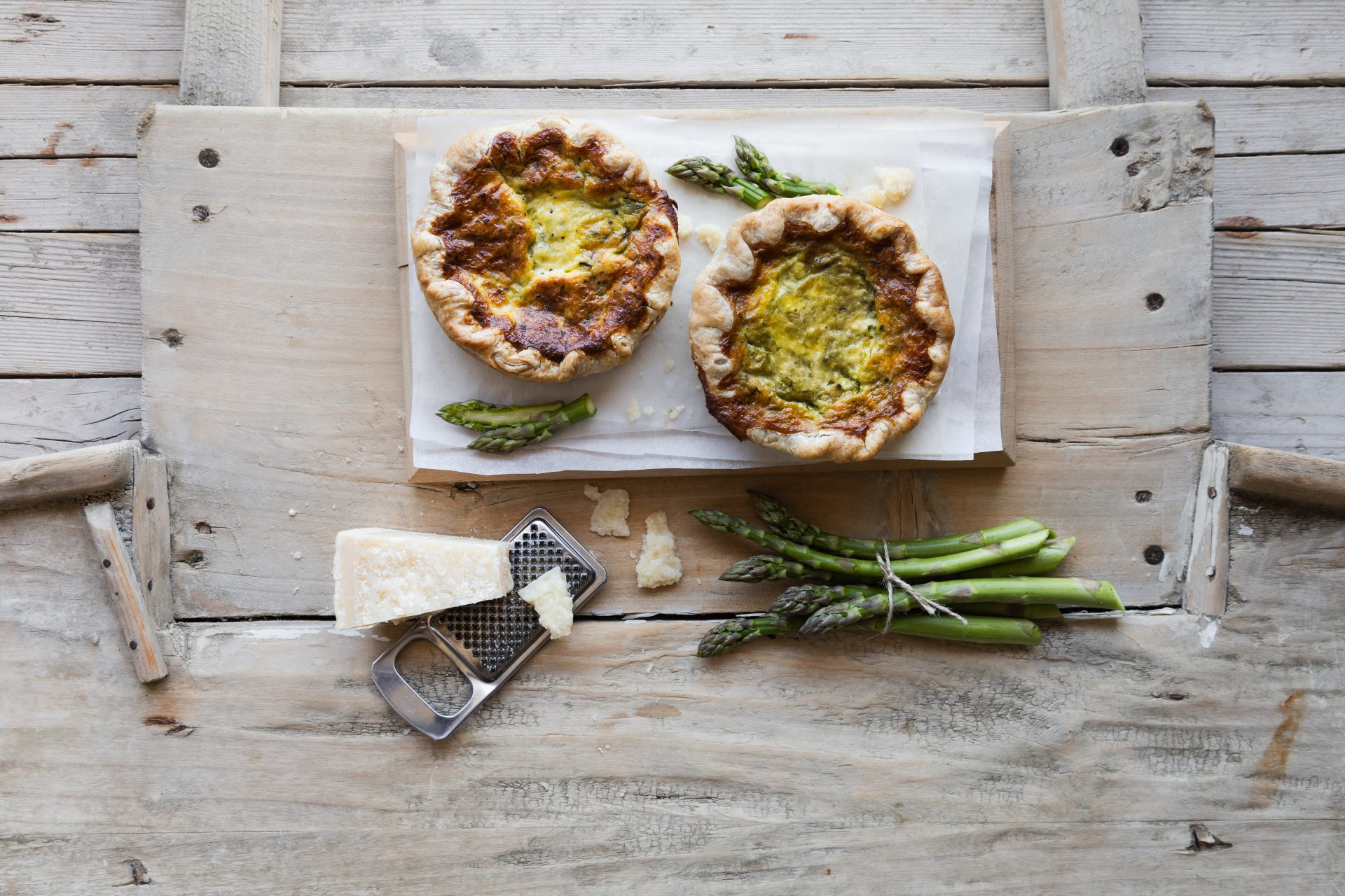 Torta Asparagi e Ricotta